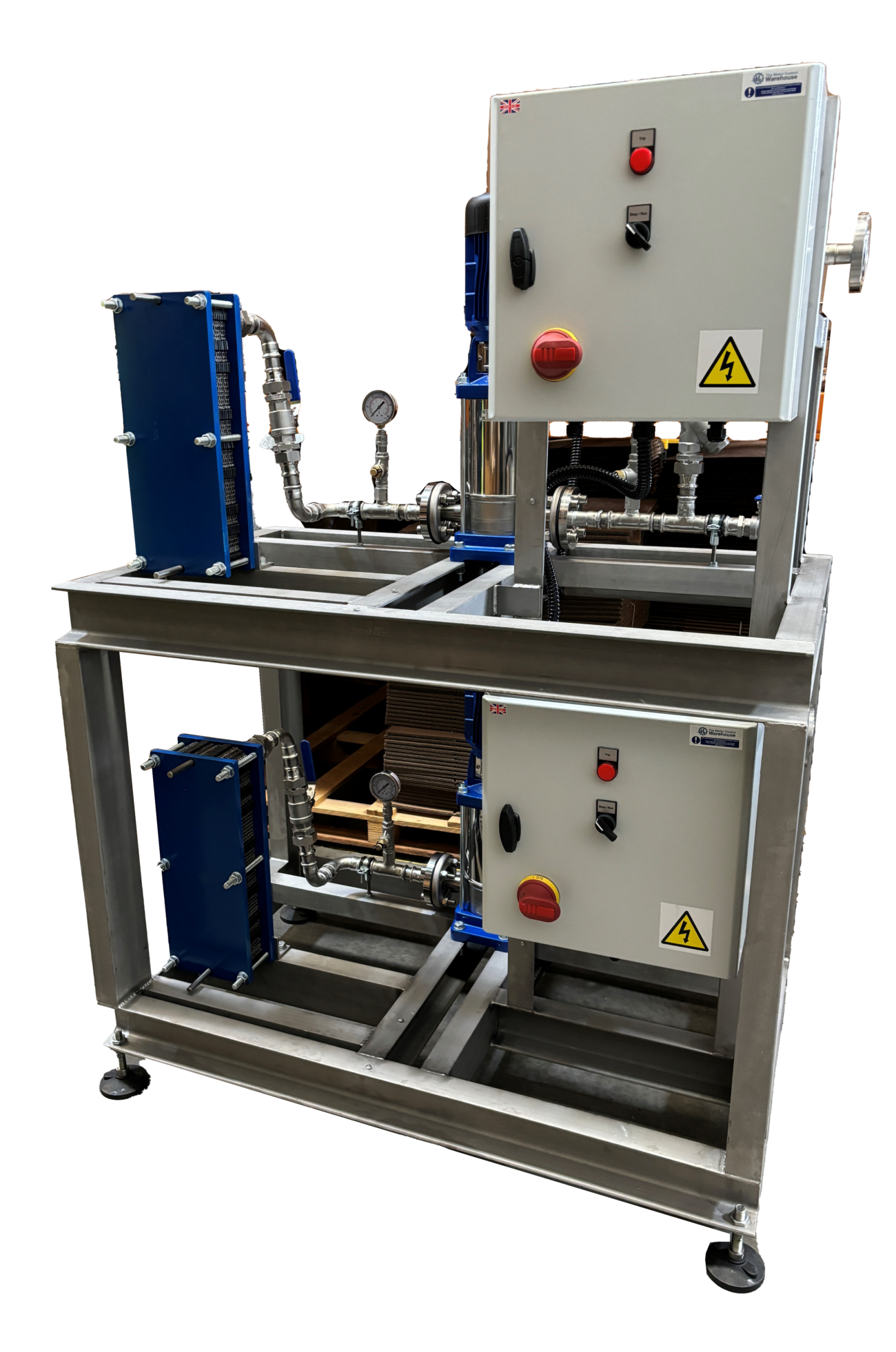 Pump Skid SPC No EMERGENCY STOP