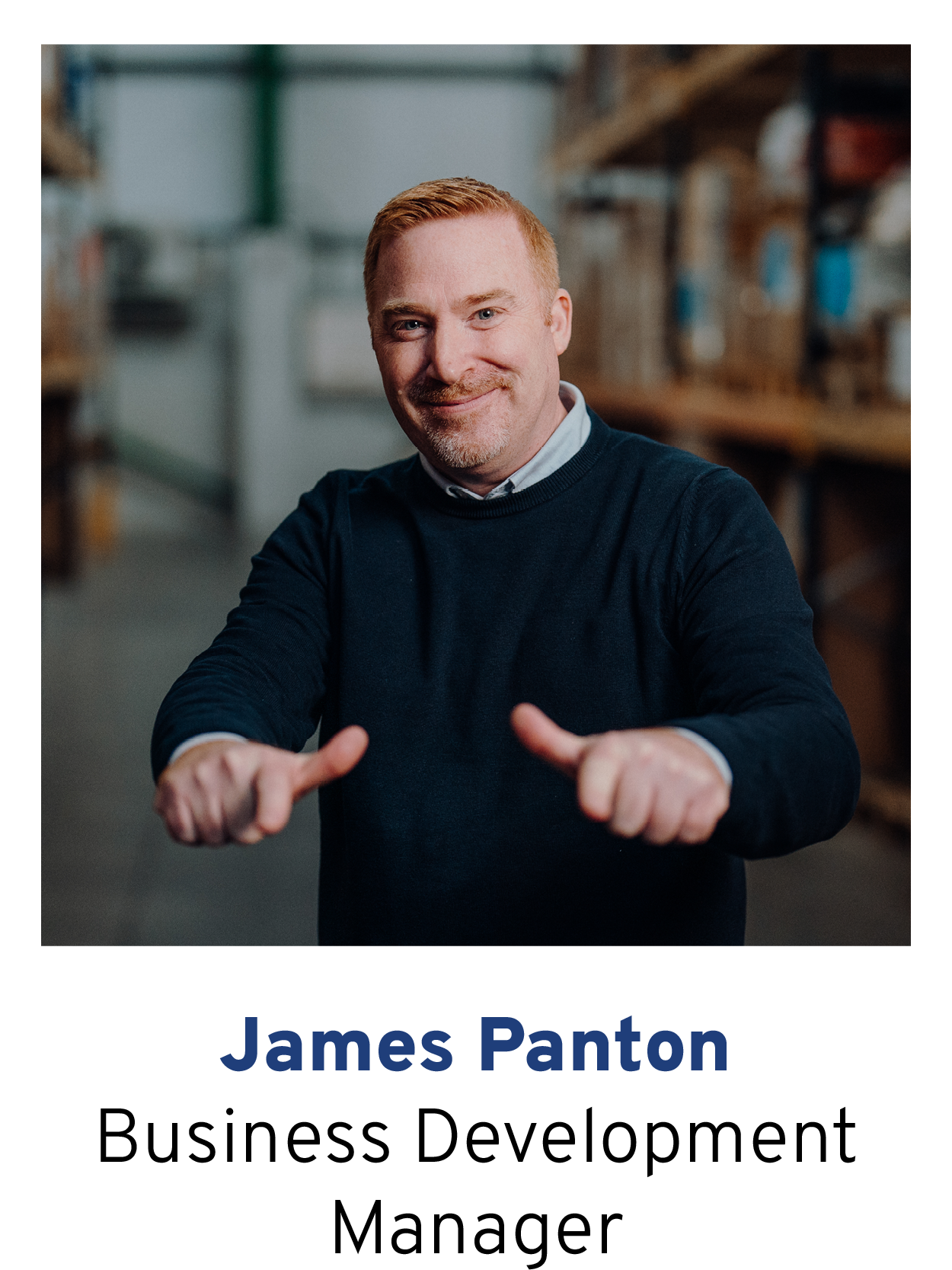 Meet the Team Card Style 2James2