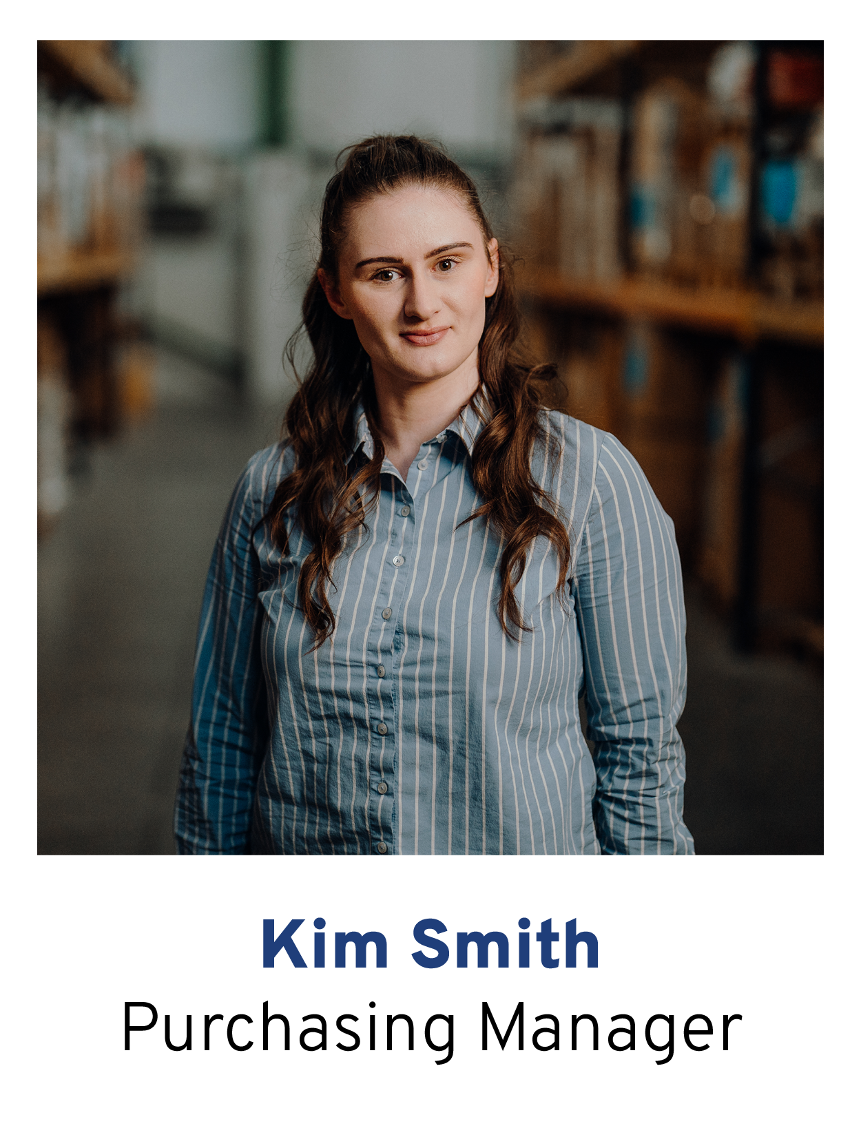 Meet The Team Card Style Kim