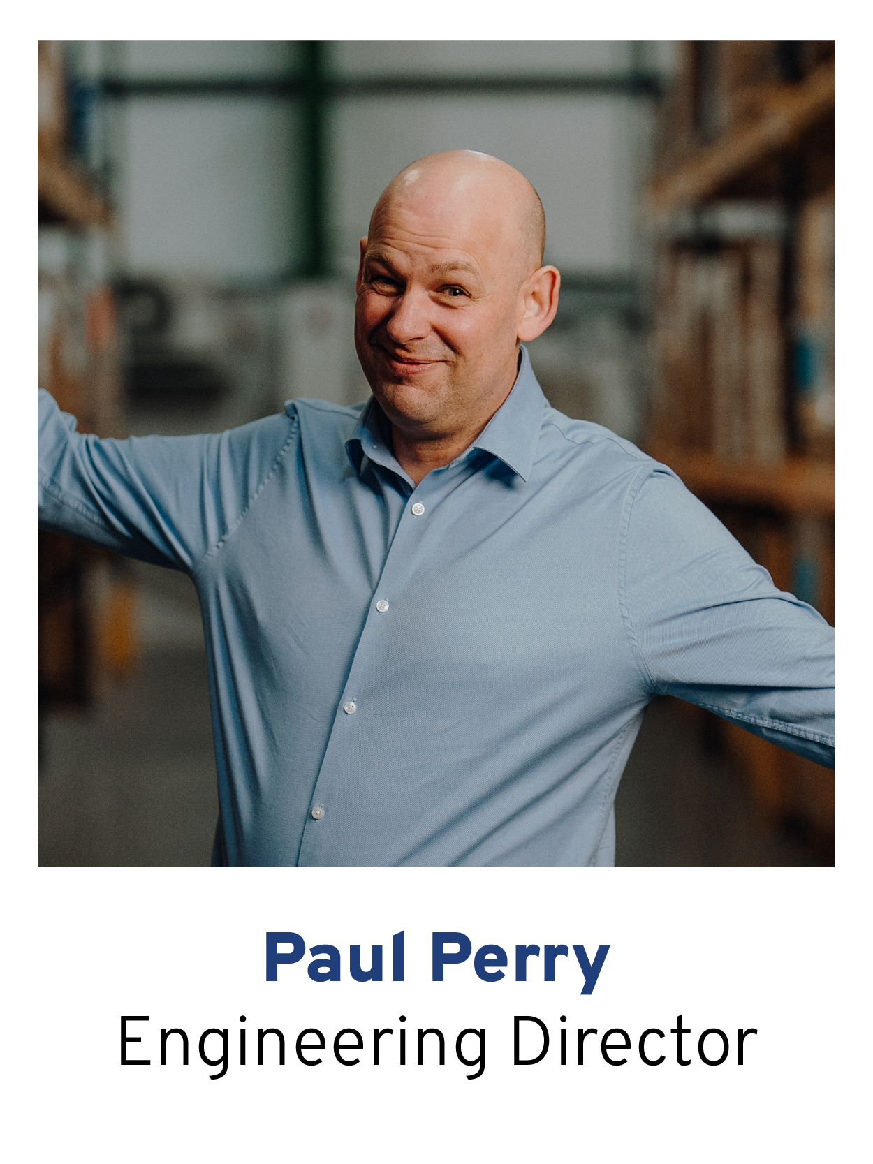 Meet the Team Card Style Paul director updates 2
