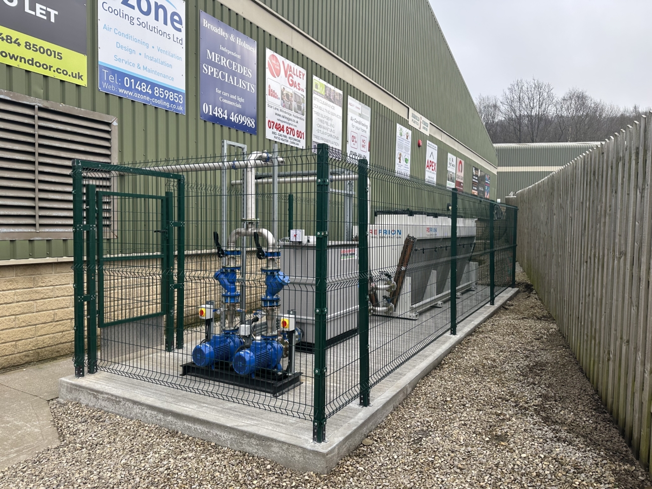 Refrion Free Cooler and Buffer Tank Fisher Plastics