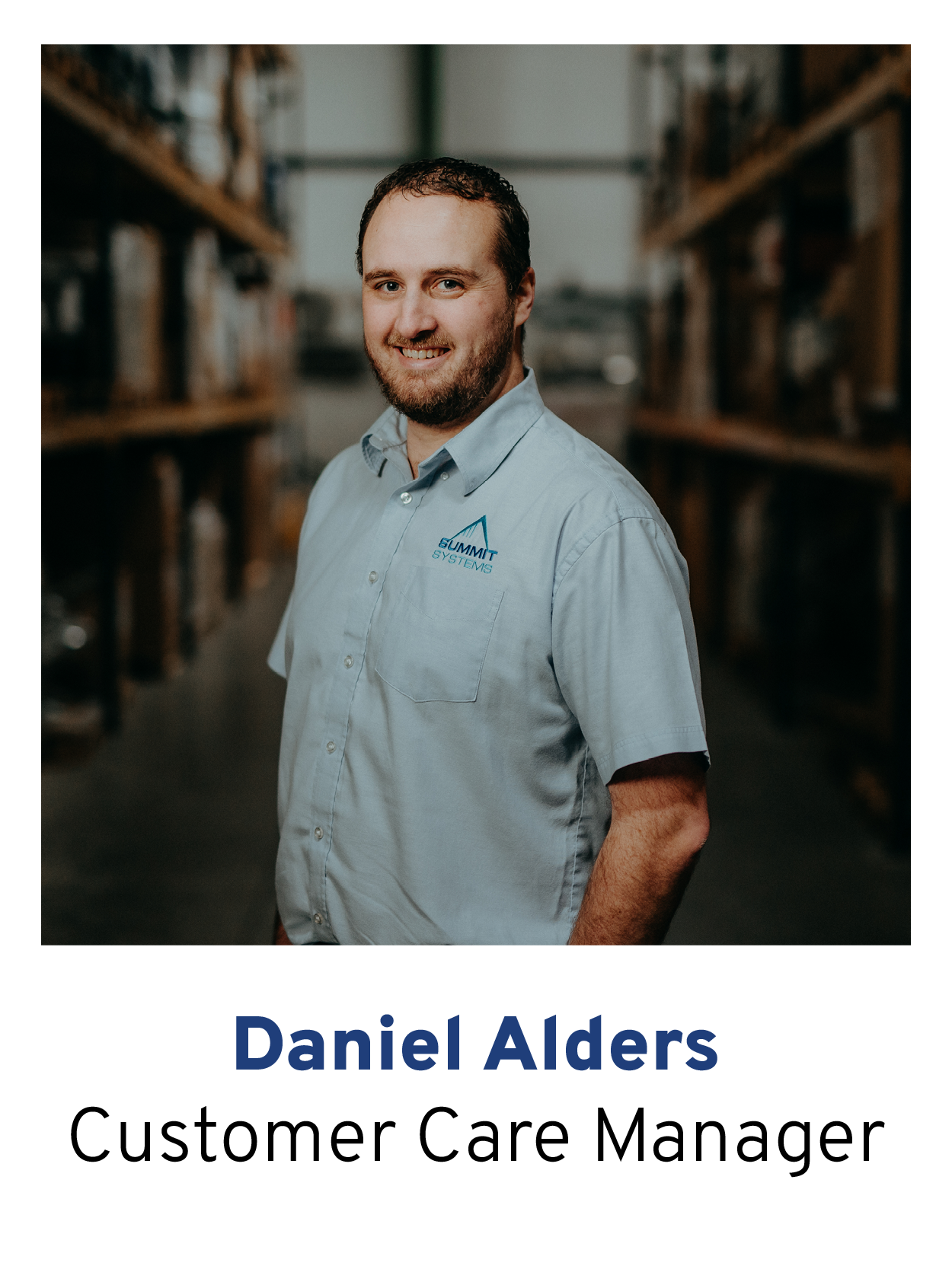 Meet The Team Card Style Dan A Customer Care Manager 